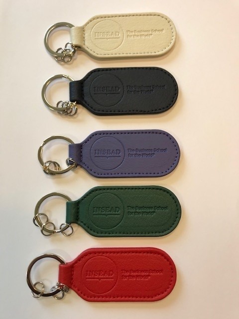 Insead Recyle Leather Key ring