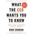 WHAT THE CEO WANTS YOU TO KNOW