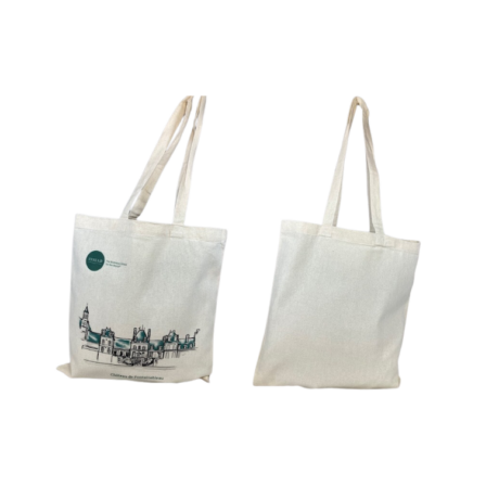 white-tote bag château